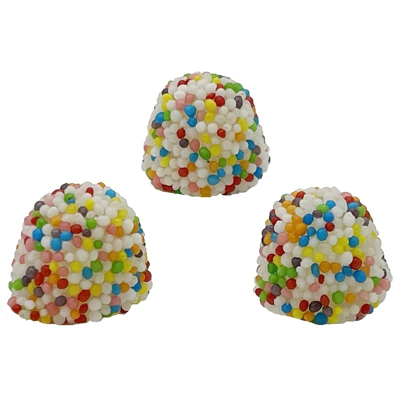 Rainbow Berries - Chewy and Crunchy Berry Flavored Gummies -