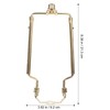 Lamp Shade Harp Holder, Adjustable Lamp Harp Kit, Fit Both