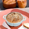 Pumpkin Ceramic Baking Dish Set Of 2 with Handles Oven