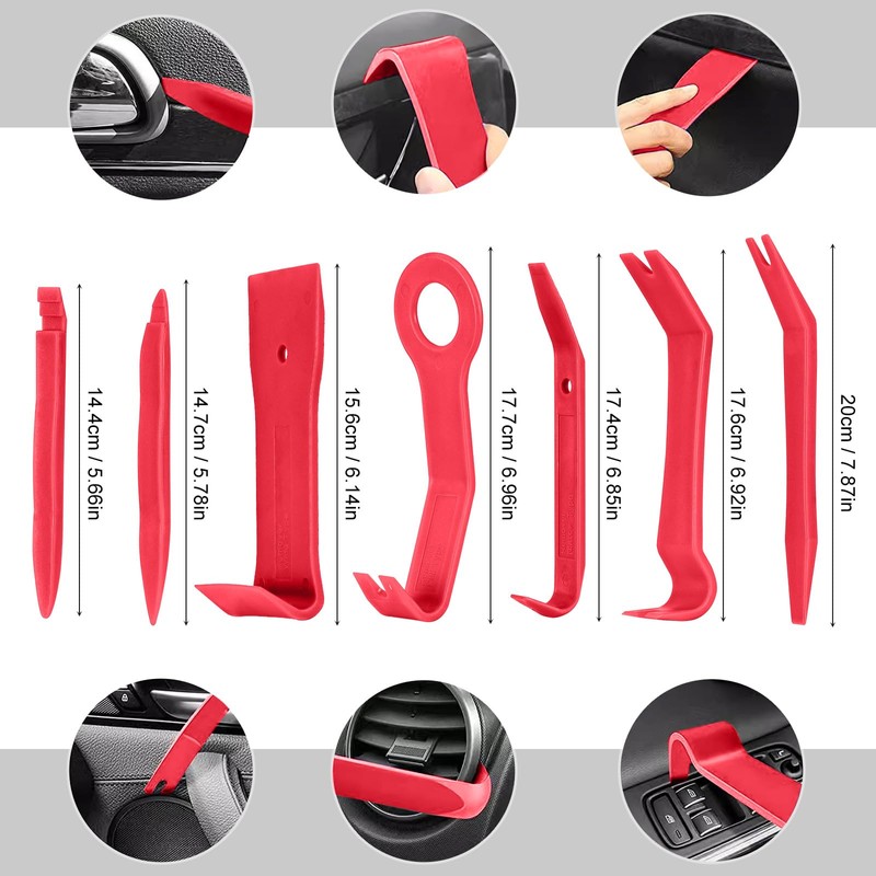 MumdoYAL 12 Piece Car Lever Tool, Trim Wedge Set for