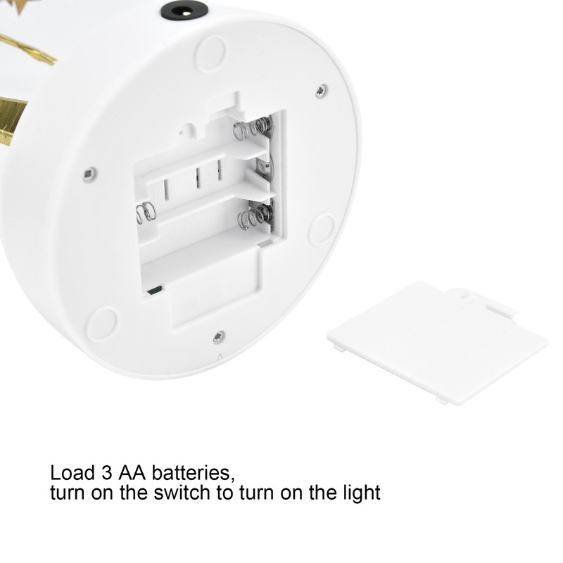 72LEDs Light Tree Shape USB Or Battery Powered Golden FivePointed