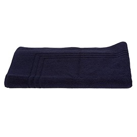 TowelSelections Pearl Collection Luxury Soft Towels – 100% Turkish Cotton, Made in Turkey, Navy, Bath Mat