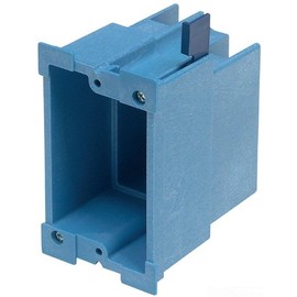 Carlon BH118R Outlet Box, Old Work, 1 Gang, 3-7/8-Inch Length by 2-3/8-Inch Width by 3-5/8-Inch Depth, Blue