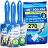PetLovers Extra Sticky Lint Roller Value Set 270 Sheets for