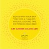 Jergens - Espuma bronceadora natural Glow Instant Sun sin sol,