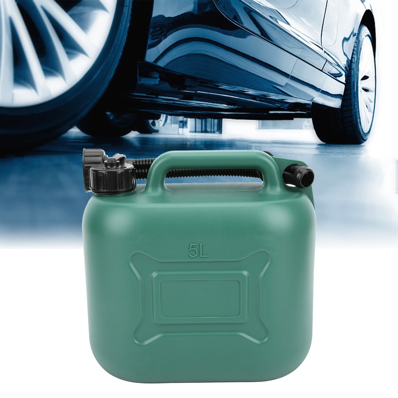 Jerry Can ABS Plastic Portable Gas Canister Military Style Oil