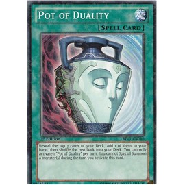 YU-GI-OH! - Pot of Duality (BP01-EN046) - Battle Pack: Epic Dawn - 1st Edition - Starfoil Rare