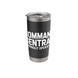 Command Central (Burnout Operated) Stainless Steel Insulated Tumbler