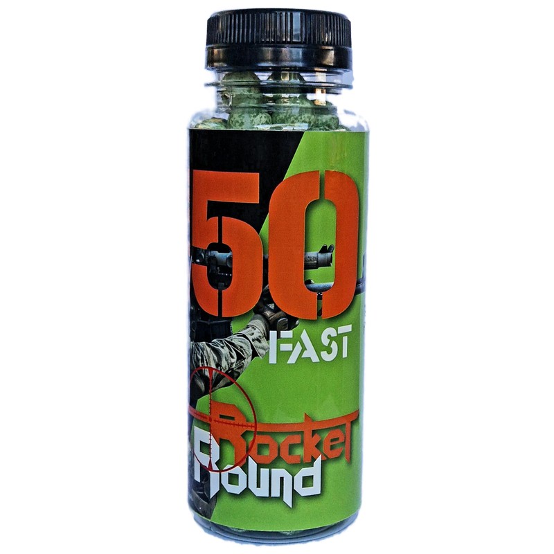 Round Rocket FAST Calibro 50 Ram Barattolo 110pz