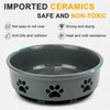 KPWACD Ceramic Pet Bowl for Dogs and Cats, Weighted Non-Slip