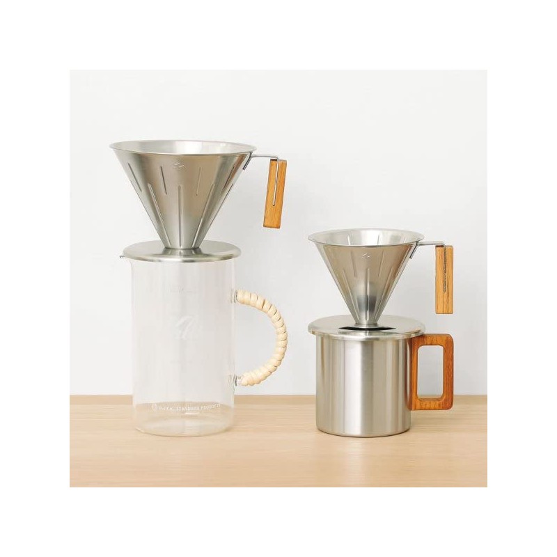GLOCAL STANDARD PRODUCTS TSUBAME M&W Dripper 2.0 / SUS Silver