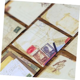 NUOBESTY 12pcs Mini Vintage Envelopes Set European Style Retro Paper for Scrapbooking Stationery for Weddings Holidays Events Projects Lightweight Portable Design