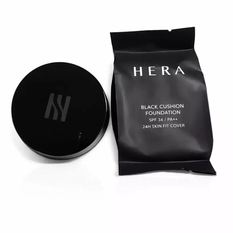 Hera 헤라 블랙쿠션 파운데이션 15gx2 본품+리필 [23N] Hera Black Cushion