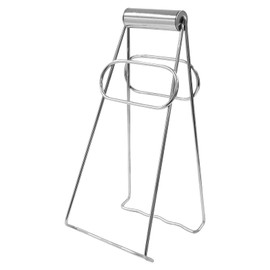 Levantador de placa de acero inoxidable, 7.28 x 3.34 pulgadas, elevador plegable de placa caliente, clips elevadores de platos calientes para cocina, 