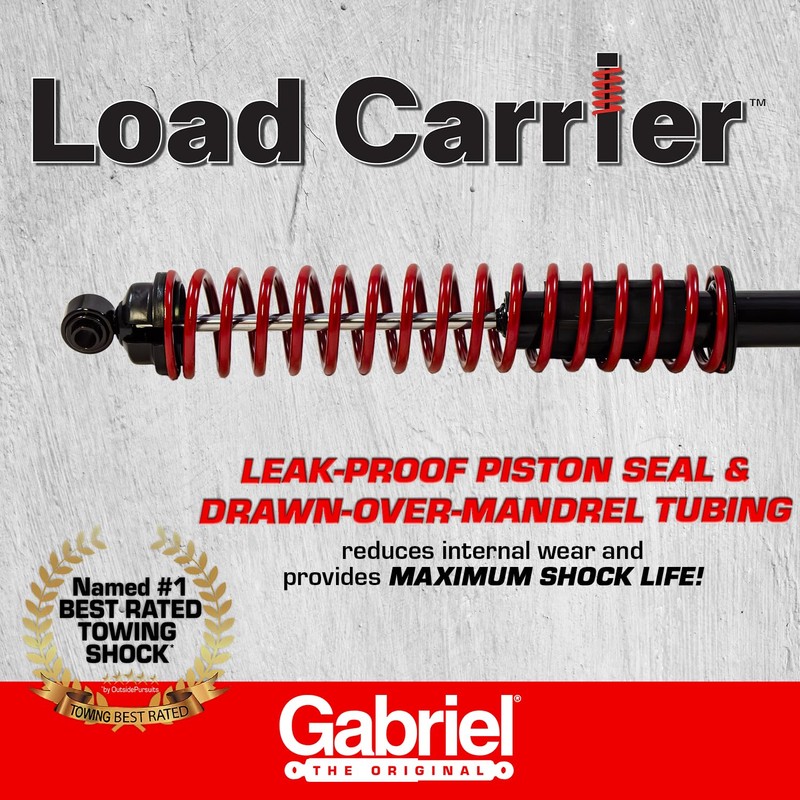 Gabriel 34057 Load Carrier Front Towing Shock Absorbers for 80-96