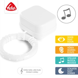 Fehn Mini Musical Works, different melodies Schubert´s lullaby White