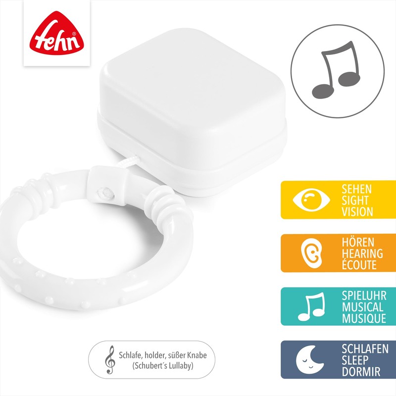 Fehn Mini Musical Works, different melodies Schubert´s lullaby White