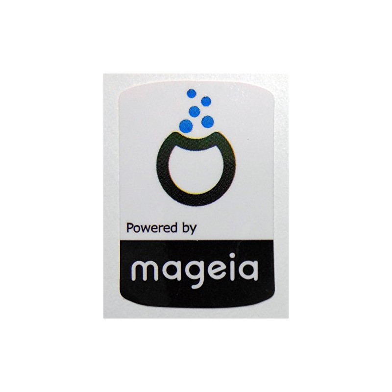 Powered by Mageia Linux Sticker 19 x 28mm [628]