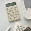 Simple Pocket Calculator, Retro Style, Desktop Calculator with Clear Buttons