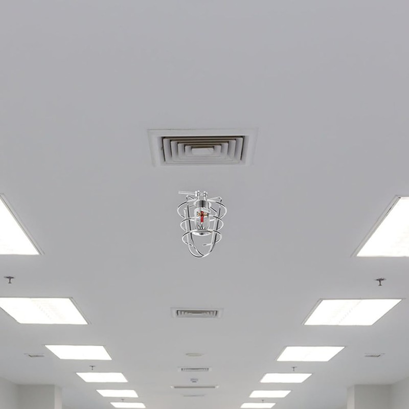 Fire Sprinkler Head Guard Cover, Pendent Fire Sprinkler Cage Protector