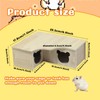Hamster Hide, Hamster House, Multi Functional And Comfortable Multi Chamber