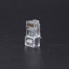 100Pcs Network Crystal Heads Gold Plated Strong Toughness Cable Connectors