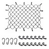 MICTUNING Cargo Nets, 6mm 47" x 36" Heavy Duty Latex