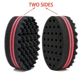 1PCS Small Holes Barber Hair Brush Sponge Dreads Locking Twist Afro Curl Coil Wave Hair Care Tool