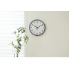 Fuji Boeki Wall Clock, Width 9.8 x Depth 1.6 x
