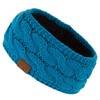 Winter CC Confetti Warm Fuzzy Fleece Lined Thick Knit Headband