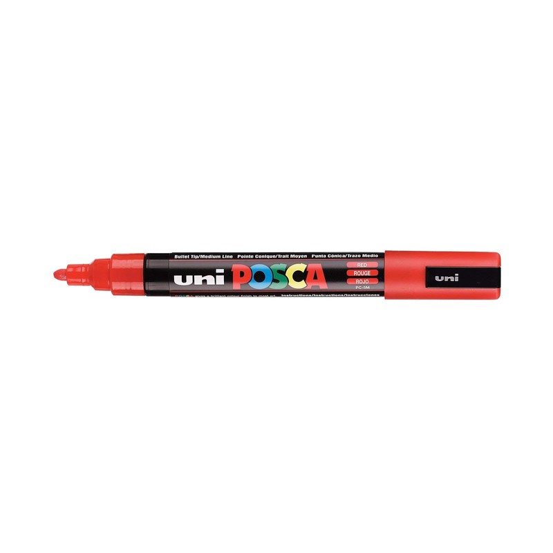 POSCA Mitsubishi Pencil - 8 Marker PC5M - Tapered Tip