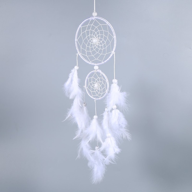 Dream Catcher Tribe Dream Net Wind Chimes Feather Decor Decoration
