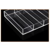 AJIODA Acrylic Sunglass Storage Box, 6-Layer Eyeglass Organizer Make-up Storage