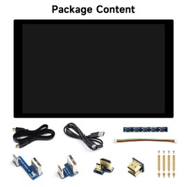 Waveshare 10.1inch Capacitive Touch LCD IPS Display, Without Back Case, 1280×800 Resolution, HDMI Interface, Compatible with Raspberry Pi 4B/3B+ etc. Support Jetson Nano/PC