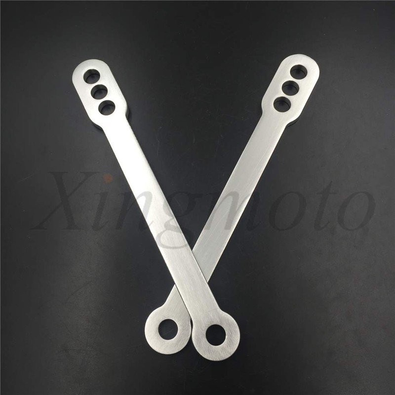 Motorcycle Bike Silver Lowering Links for Kawasaki Zx6R Zzr600 Zx9R