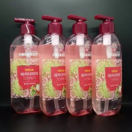 On The Body 오가니스트 마카다미아 크랜베리 바디워시 500g x 4개 Organist Macadamia Cranberry Body Wash 500g x 4