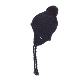 Eisbär Laurits Ear Pompom Hat - Night/Dark Cobalt, Night/Ochre/White/Ochre