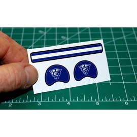 Georgia State Panthers Mini Football Gumball Helmets *DIECUT DECALS* D1 Sunbelt