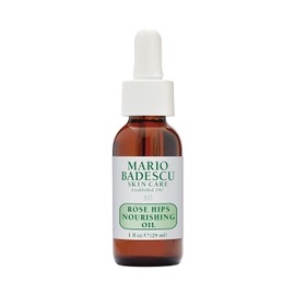 Mario Badescu Aceite nutritivo de rosa mosqueta para piel mixta, seca y sensible, aceite facial que hidrata y suaviza formulado con extracto de rosa mosqueta y aceite de ricino, 29 ml (paquete de 1)