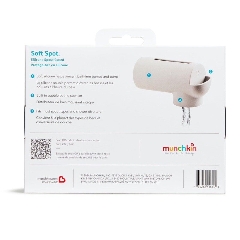 Munchkin® Soft Spot™ Bath Spout Cover for Baby, Bathtub Guard