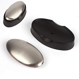 ropto 2 Packs Stainless Steel Soap Hand Odor Remover bar Eliminating Smells Like Onion Garlic Scents from Hands and Skin Kitchen Gadgets