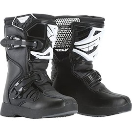 Fly Racing Maverik MX Youth and Mini Boots (Mini Black, Y10)