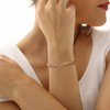 ERIN MARIE 14K Gold Bracelets for Women Men Non Tarnish