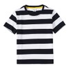 DINGDONG'S CLOSET Kid Boy Girl Summer Crewneck Cotton Casual Striped