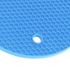 5 PCS 2 Round 3 Square Silicone Honeycomb Mat Multipurpose
