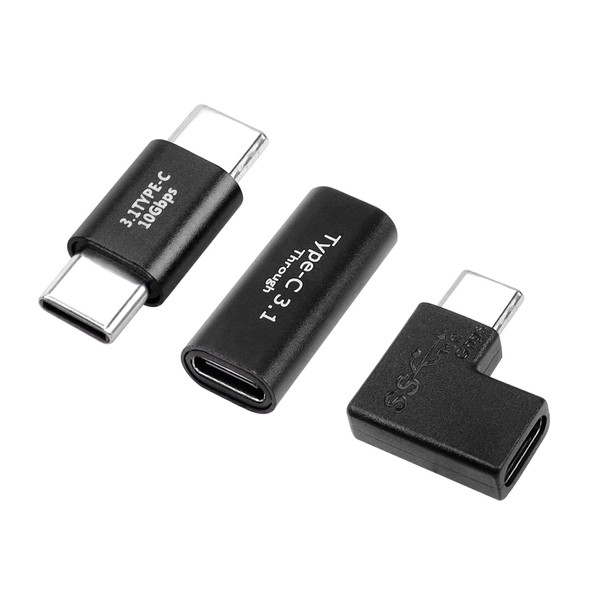 YACSEJAO USB C Adapter Kit (3 Pack) USB C 3.1