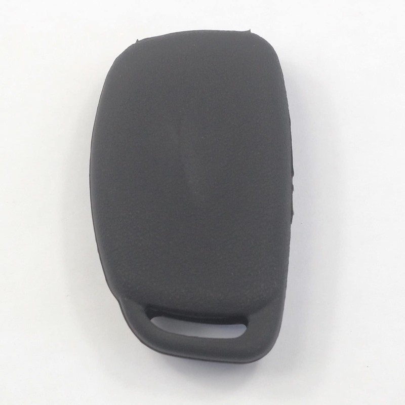 kcpros 2Pcs Black Rubber Silicone 4 Buttons Smart Key Fob