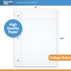 Notebook Paper, Loose Leaf Paper, College Ruled Paper, 10.5” x