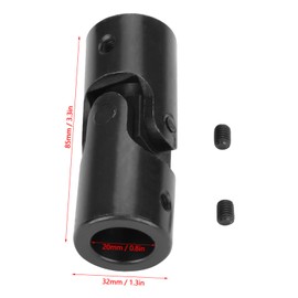 Universal Joint Steering Shaft Coupling Motor Connector DIY Steering Universal Joint U Joint Coupler