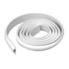 EasyFlex Marine D-Profile Dock Edging, White, 10' Coil